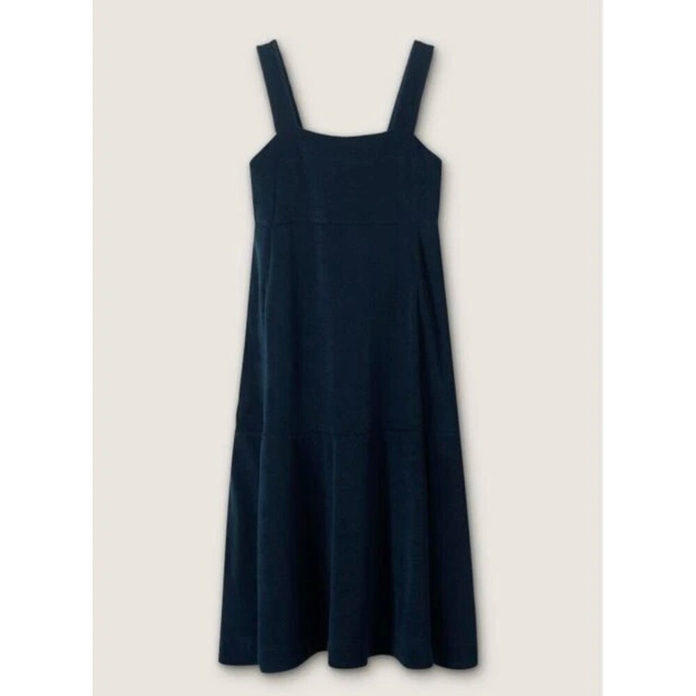Blue midi dress